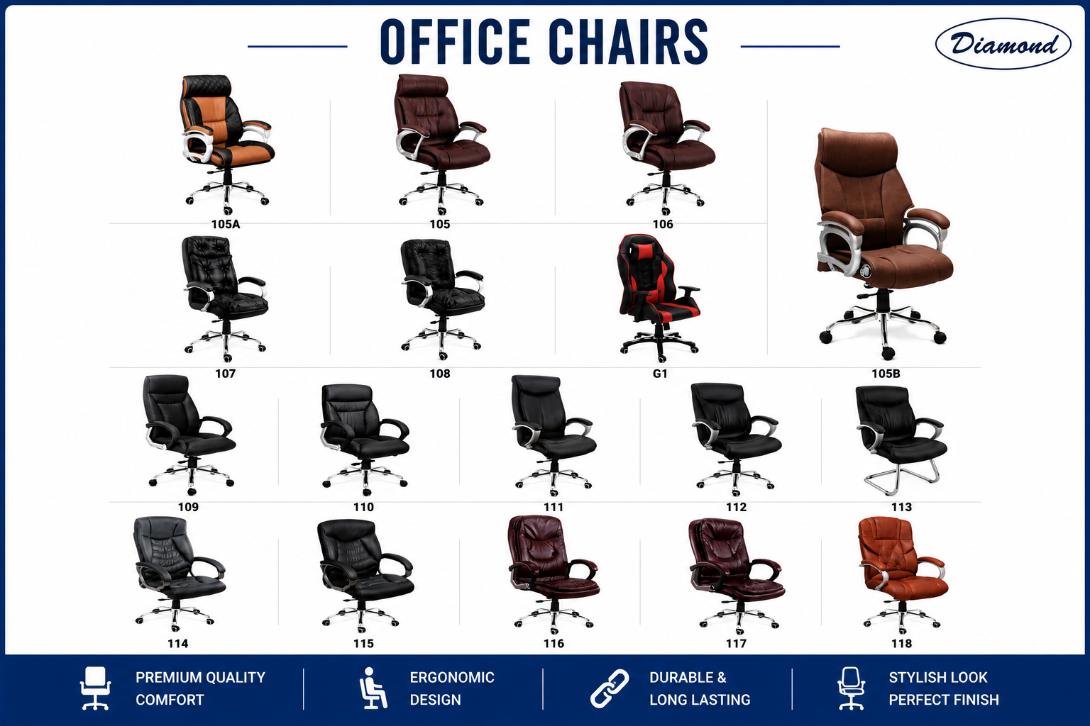 Executive and Leather Chairs Catalog